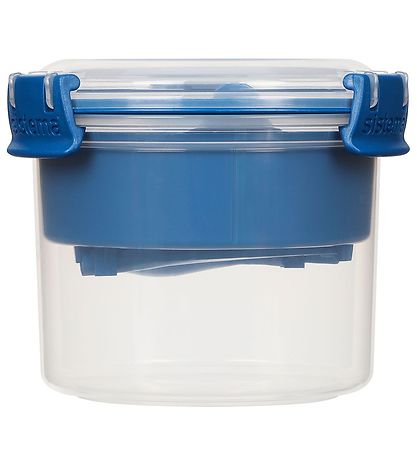 Sistema Lunchbox w. Cutlery - Breakfast To Go - 530 mL - Dark Bl