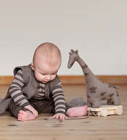 Smallstuff Pull Along Toy - Giraffe - Sandy/Mole Smallstuff Pull Along Toy - Giraffe - Sandy/Mole