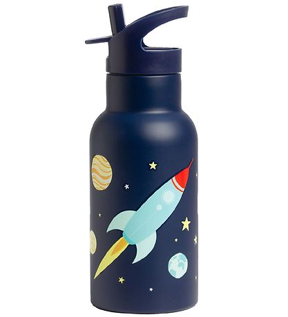A Little Lovely Company Water Bottle - 350 mL - Stainless Steel 