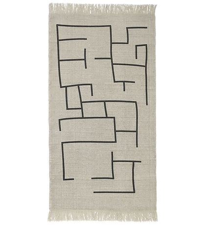 Kids Concept Play Mat - Geometrisk - Grey