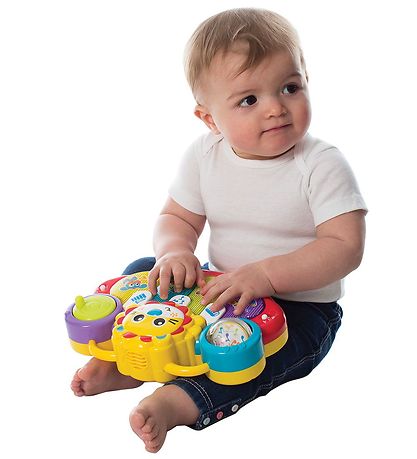 Playgro Píanómotta - Lion Activity Kick Leikfangapíanó Playgro Píanómotta - Lion Activity Kick Leikfangapíanó