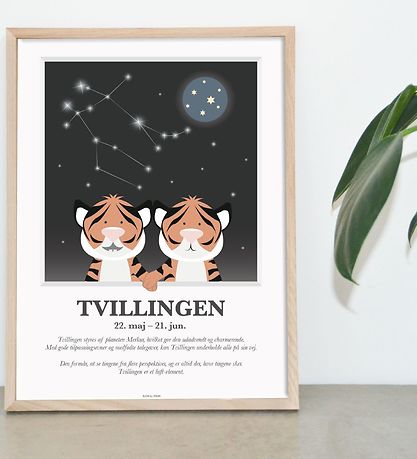 Kids by Friis Poster - Zodiac - Twins