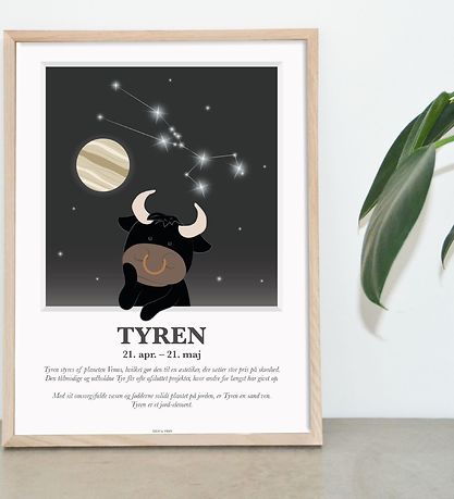 Kids by Friis Poster - Zodiac - Taurus