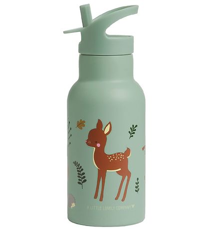 A Little Lovely Company Water Bottle - 350 mL - Stainless Steel 