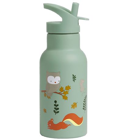 A Little Lovely Company Water Bottle - 350 mL - Stainless Steel 