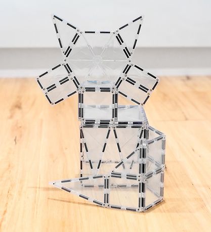 Connetix Magnet set - 34 Parts - Clear
