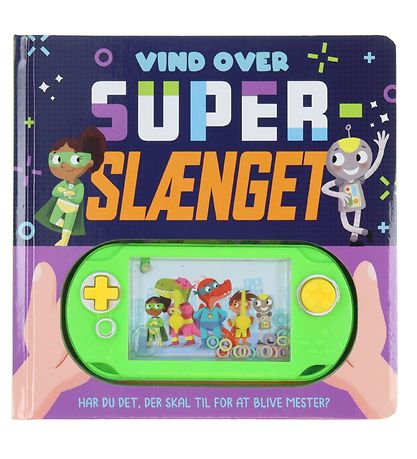 Karrusel Forlag Book w. Water Games - Win Over the Super Sling -