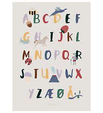 Sebra Poster - 50x70 - Alphabet A-Z (DA) - Pixie/Dragon Sebra Poster - 50x70 - Alphabet A-Z (DA) - Pixie/Dragon