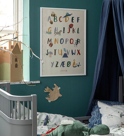 Sebra Poster - 50x70 - Alphabet A-Z (DA) - Elf/Drache Sebra Poster - 50x70 - Alphabet A-Z (DA) - Elf/Drache