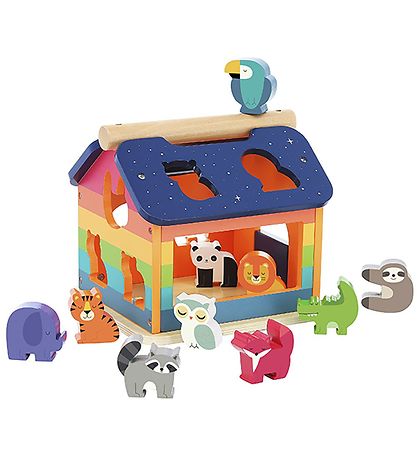Vilac Shape Sorter - Wood - Rainbow