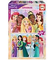 Educa Púsluspil - 2 x 100 Kubbar - Disney Princess Educa Púsluspil - 2 x 100 Kubbar - Disney Princess