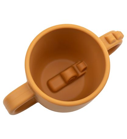 Done By Deer Cup - Silicone - Croco - Mustard