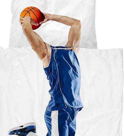 Snurk Vuodevaatteet - Aikuinen - koripallotähti Blue Snurk Vuodevaatteet - Aikuinen - koripallotähti Blue