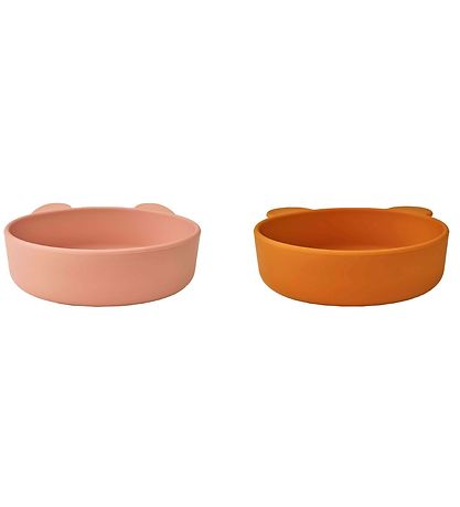 Liewood Kommen - Silicone - Vanessa - 2-pack - Dark Rose Mustard