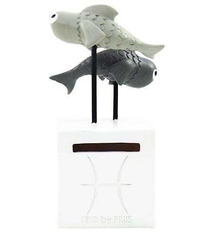 Kids by Friis Moneybox - 6x6x13 cm - Pisces