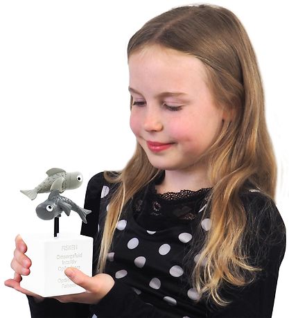 Kids by Friis Moneybox - 6x6x13 cm - Pisces