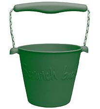 Seau Scrunch - Silicone - 13 cm - Dark Mousse Green Seau Scrunch - Silicone - 13 cm - Dark Mousse Green