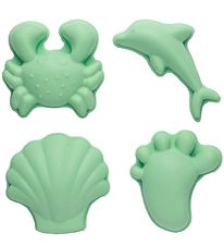 Moules à Sable Scrunch - 4 pces - Silicone - 6,5-10,5 cm - Light Moules à Sable Scrunch - 4 pces - Silicone - 6,5-10,5 cm - Light