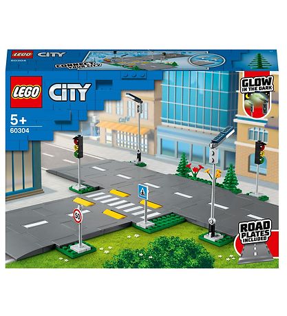LEGO® City - Vägplattor 60304 - 112 Delar