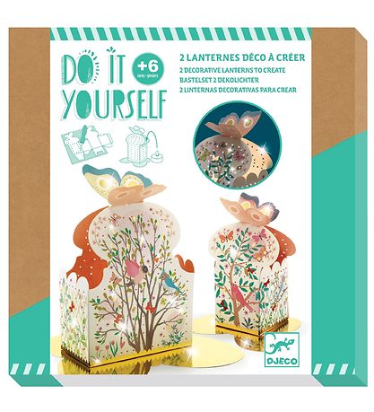 Set de Création Djeco - Lanternes DIY - Light & Shadow Set de Création Djeco - Lanternes DIY - Light & Shadow