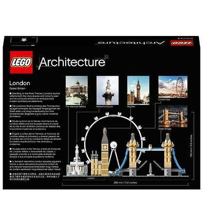 LEGO® Architecture - London 21034 - 468 Parts LEGO® Architecture - London 21034 - 468 Parts