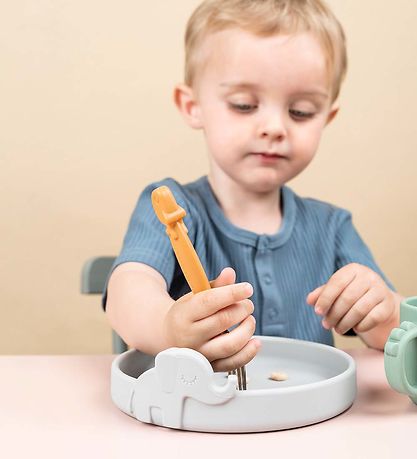 Couvert Done by Deer - Sea Friends - Mustard Couvert Done by Deer - Sea Friends - Mustard