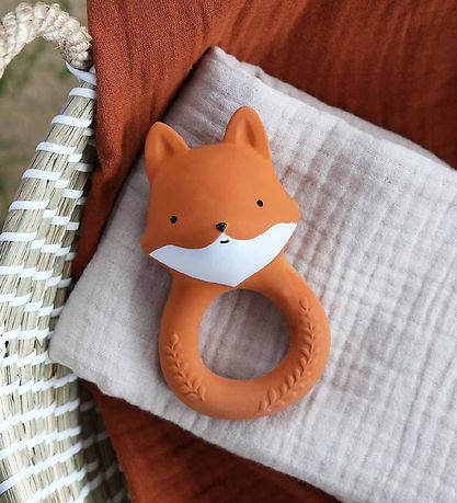 A Little Lovely Company Teether - Fox - Orange A Little Lovely Company Teether - Fox - Orange