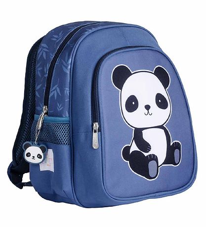 A Little Lovely Company Kleuterrugzak m. Thermische zak - Panda 