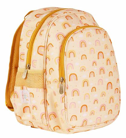 A Little Lovely Company Backpack w. Thermo Pocket - Rainbows - Y