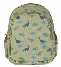 A Little Lovely Company Backpack w. Thermo Pocket - Dinosaur - G A Little Lovely Company Backpack w. Thermo Pocket - Dinosaur - G