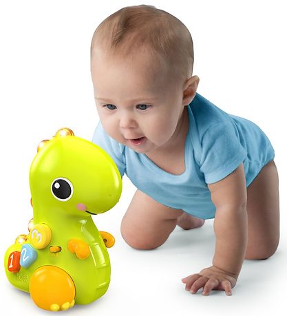 Bright Starts Activity Toy - Crawl & Learn - Go, Go Dino - DA Bright Starts Activity Toy - Crawl & Learn - Go, Go Dino - DA