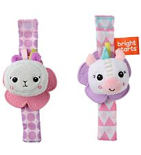 Bright Starts Teether Rattle - 2-pack - Unicorn & Lama Bright Starts Teether Rattle - 2-pack - Unicorn & Lama