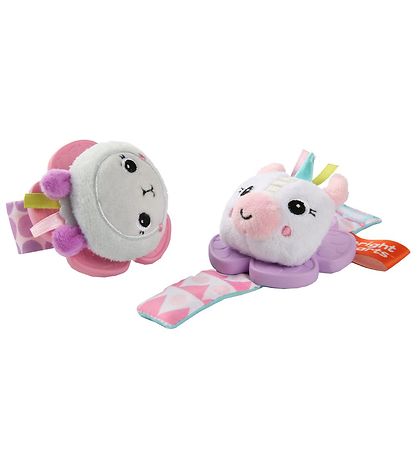 Hochet Mordeur Bright Starts - 2 Pack - Licorne et Lama Hochet Mordeur Bright Starts - 2 Pack - Licorne et Lama