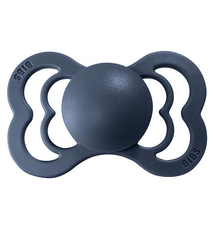 BIBS Supreme+ Pacifiers - Size 2 - 2-Pack - Symmetrical- Cloud/S