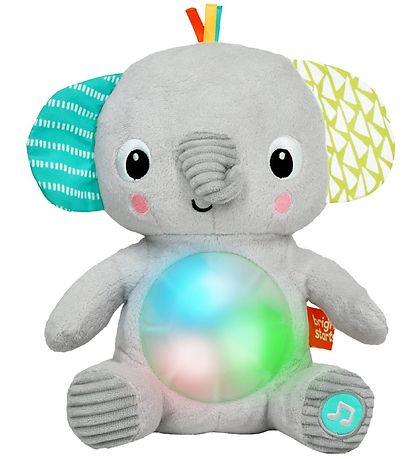 Bright Starts Musical Kuscheltier - 21 cm - Hug-A-Bye Baby - Ele Bright Starts Musical Kuscheltier - 21 cm - Hug-A-Bye Baby - Ele