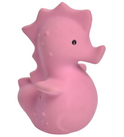 Tikiri Teether Rattle & Bath Toy - Natural Rubber - Seahorse - R Tikiri Teether Rattle & Bath Toy - Natural Rubber - Seahorse - R