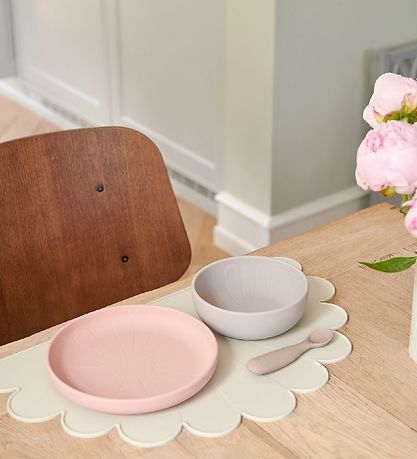 Cam Cam Plates - Silicone - 2-Pack - Flower - Rose Mix