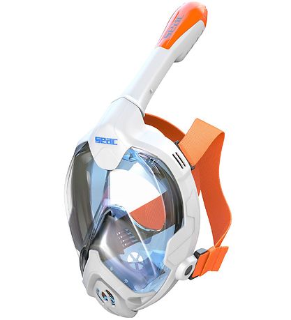 Seac Snorkel Mask - Fun - White/Orange