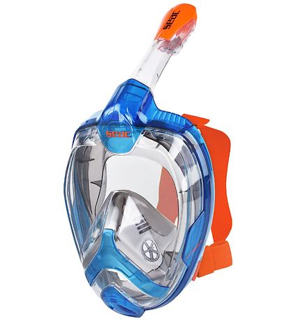 Masque de Snorkeling Seac - Magica - Bleu/Orange