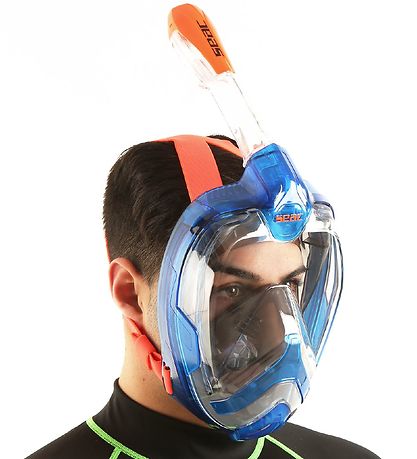 Masque de Snorkeling Seac - Magica - Bleu/Orange