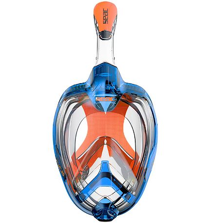 Masque de Snorkeling Seac - Magica - Bleu/Orange