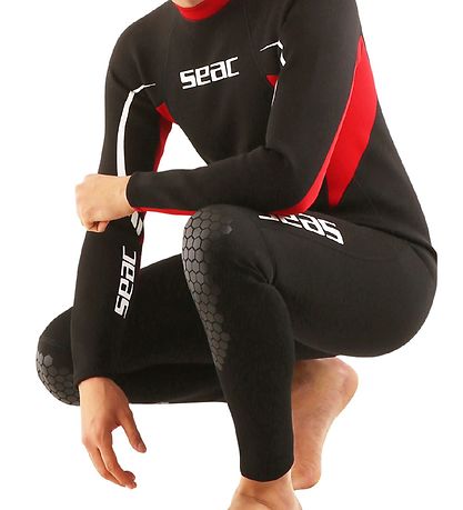 Seac Wetsuit - Relax Man 2.2 mm - Black/Red