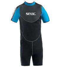 Seac Wetsuit - Sense Shorty Man 2.5 mm - Black/Blue Seac Wetsuit - Sense Shorty Man 2.5 mm - Black/Blue