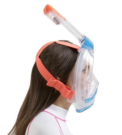 Seac Snorkel Mask - Unica Junior - Blue/Orange