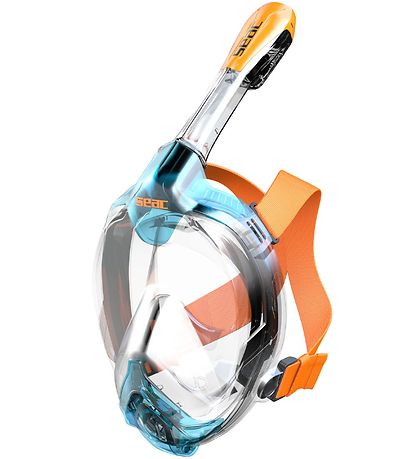 Seac Snorkel Mask - Libera - Blue/Orange Seac Snorkel Mask - Libera - Blue/Orange