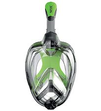 Seac Schnorchelmaske - Unica - Schwarz/Limette