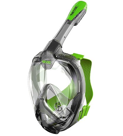 Seac Snorkel Mask - Unica - Black/Lime