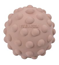 Boule Sensorielle Filibabba - 8 cm - Sens de la flèche - Blush Boule Sensorielle Filibabba - 8 cm - Sens de la flèche - Blush