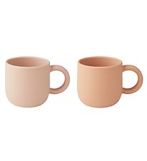 Tasses Liewood - 2 Pack - Silicone - Merci - Rose Mix Tasses Liewood - 2 Pack - Silicone - Merci - Rose Mix