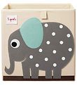 3 Sprouts Storage Box - 33x33x33 - Elephant 3 Sprouts Storage Box - 33x33x33 - Elephant